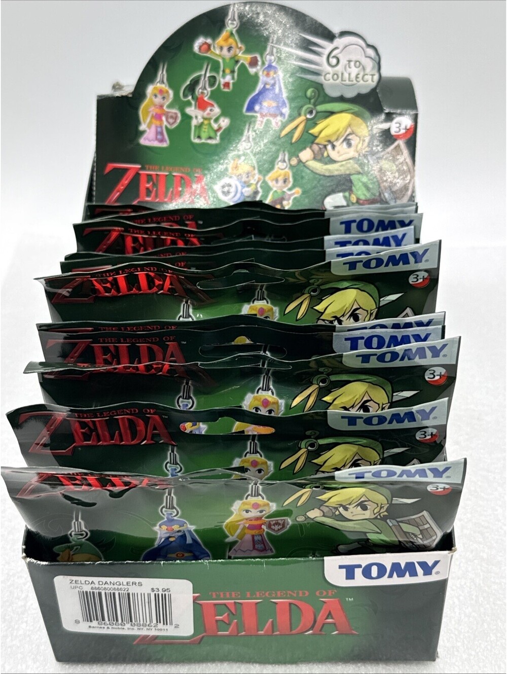Lot 15 The Legend Of Zelda Tomy Minish Cap Mascot Danglers Blind Bags Packs 2014